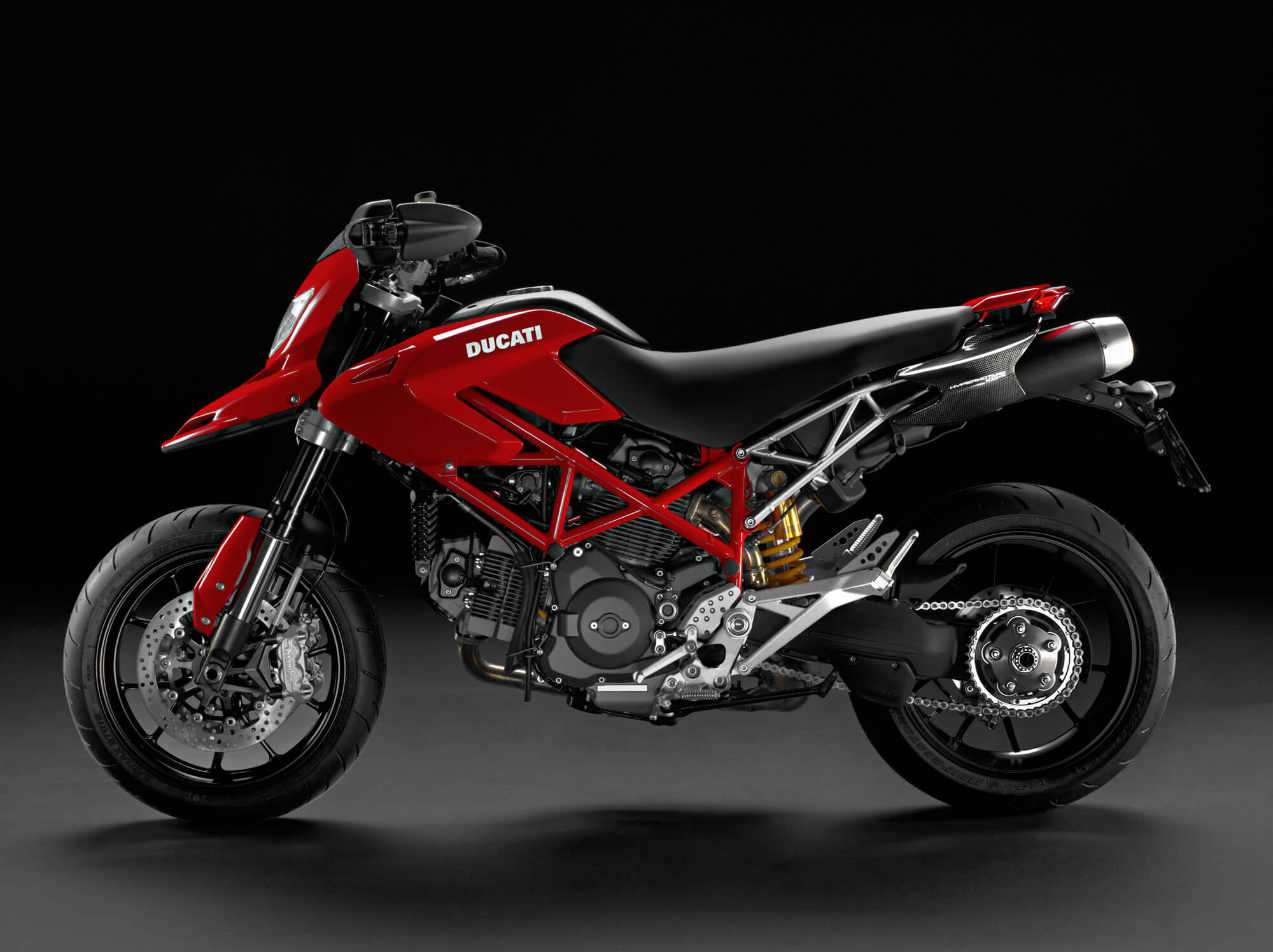 2010-2012 Ducati Hypermotard Stock Image