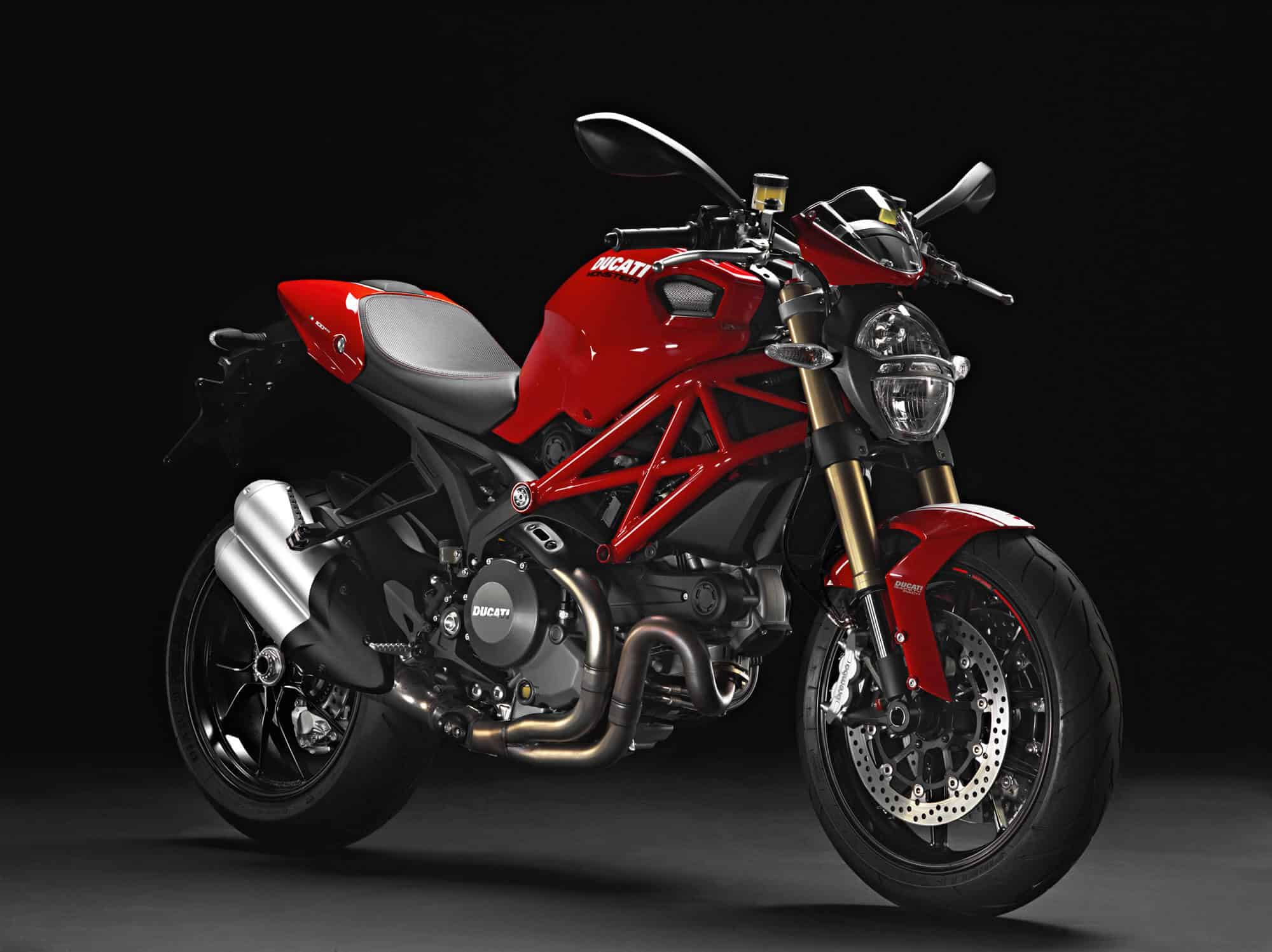 2010-2012 Ducati Monster 1100 EVO ABS-Stock Image