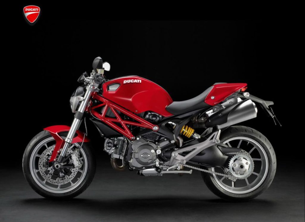2010 Ducati Monster 1100 ABS-Stock Image