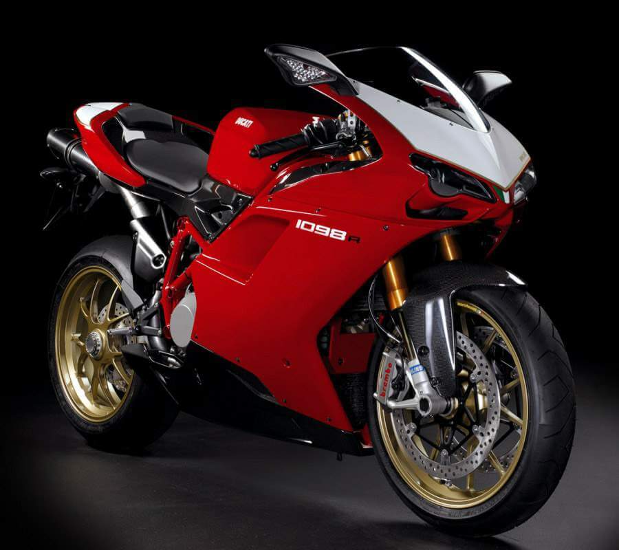 2009 Ducati 1098 R-Stock Image