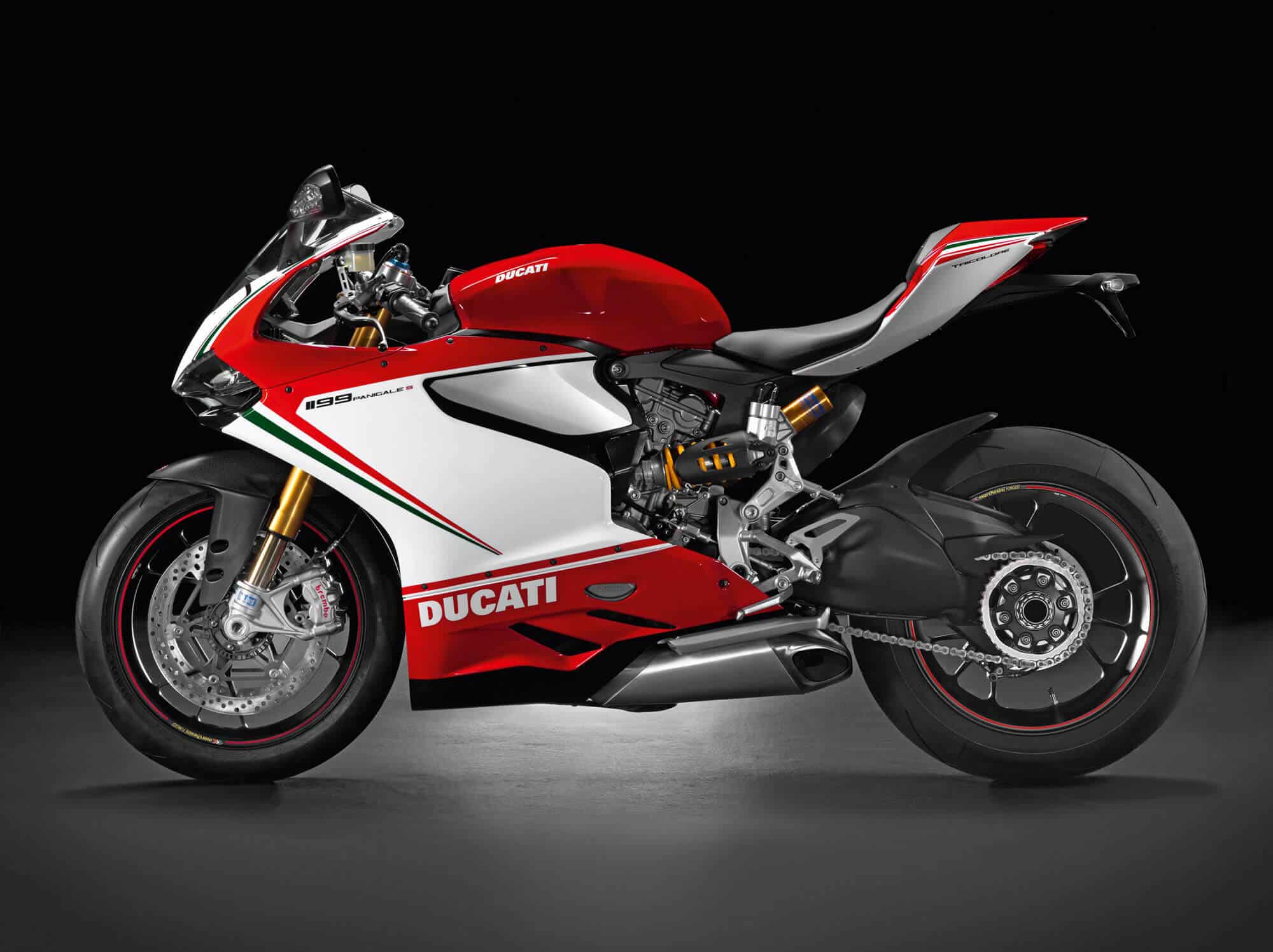 2012-2013 Ducati 1199 Panigale S Tricolore-Stock Image