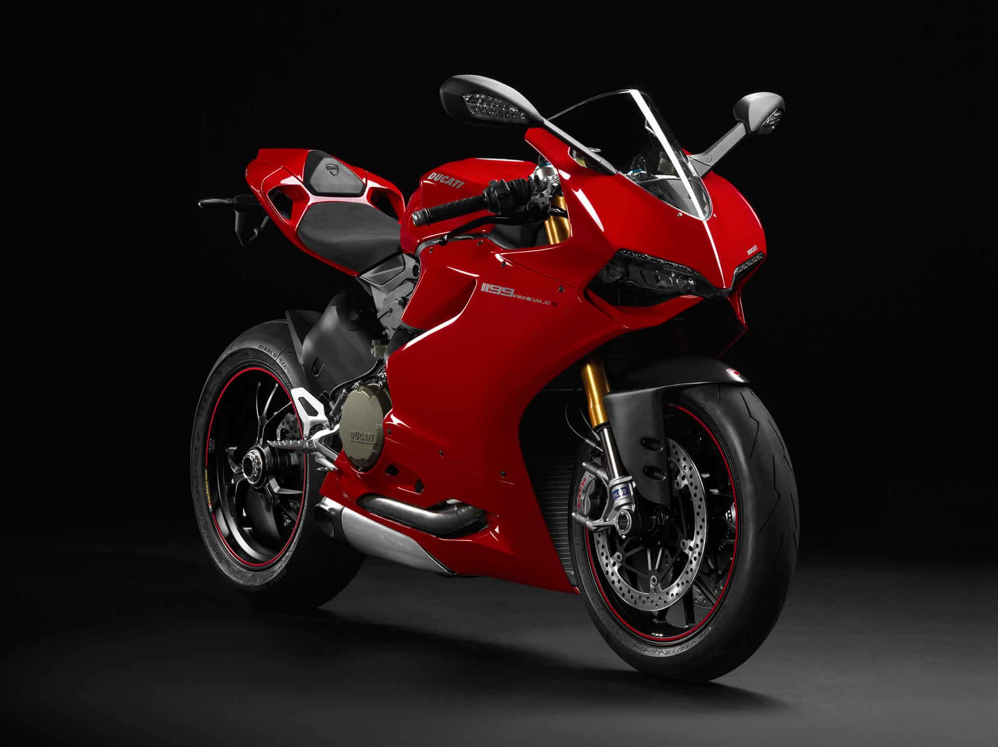 2012-2013 Ducati 1199 Panigale S RHS front right studio