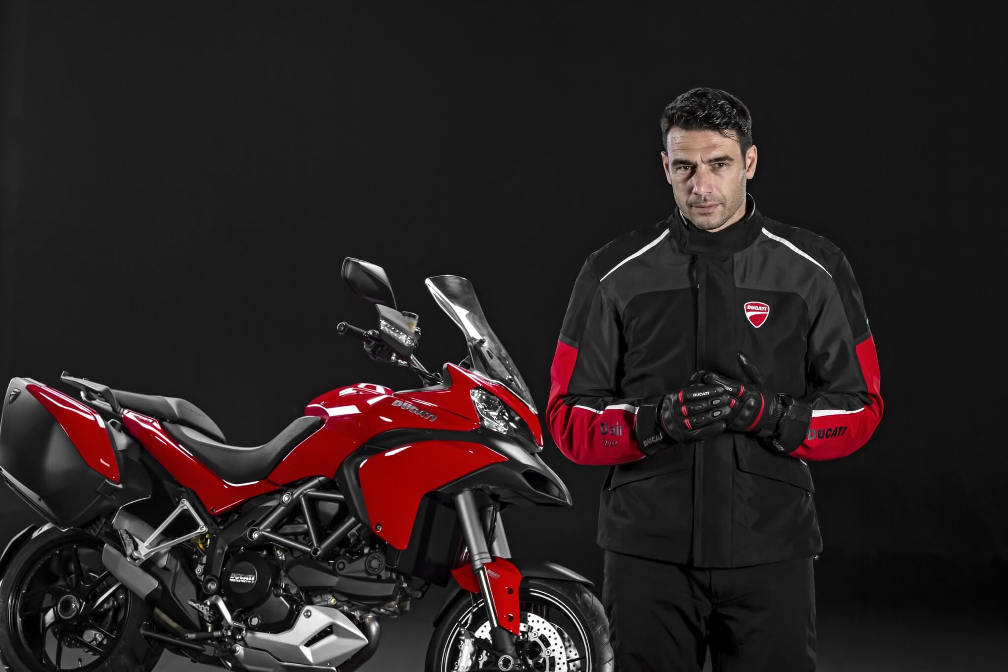 2014 Ducati Multistrada 1200 S Touring D-Air-Stock Image