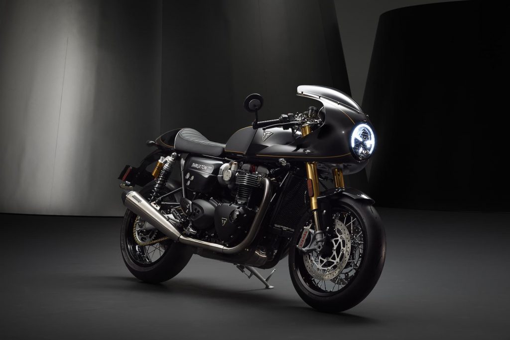 Triumph Thruxton (2019) TFC Maintenance Schedule 14 Triumph Thruxton TFC Front 3-4 studio