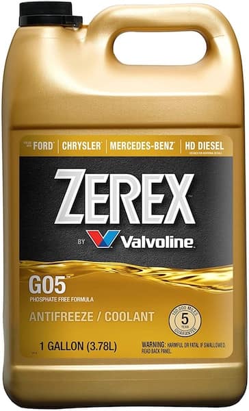 Zerex valvoline coolant