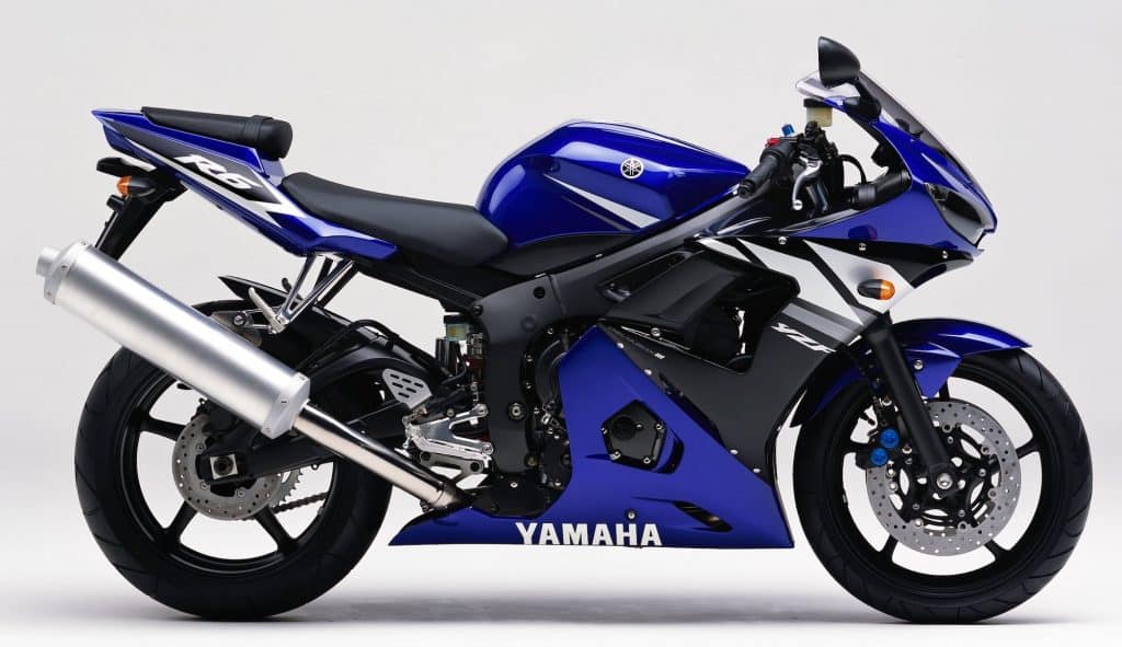 2003-2004 Yamaha R6 YZF-R6 RHS blue