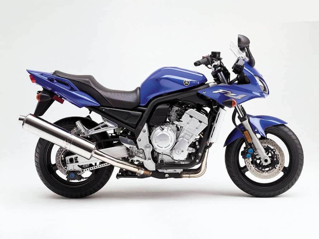 Blue 2003 Yamaha FZ1