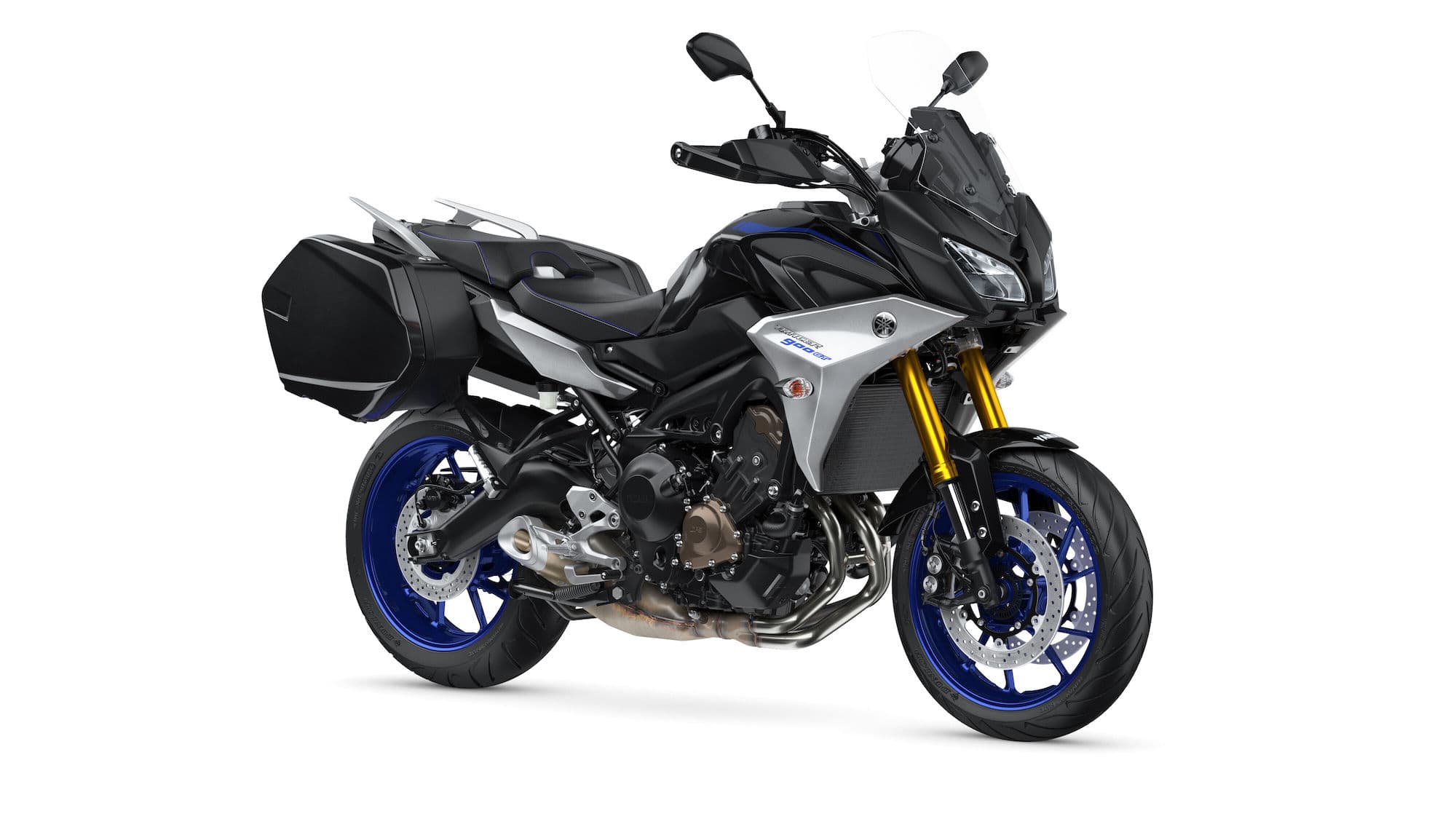 2020 Yamaha MT09 Tracer 900 GT Studio silver and blue
