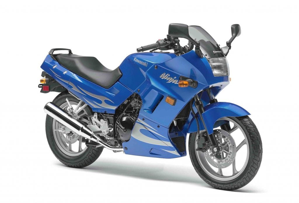 2000 blue Kawasaki Ninja 250