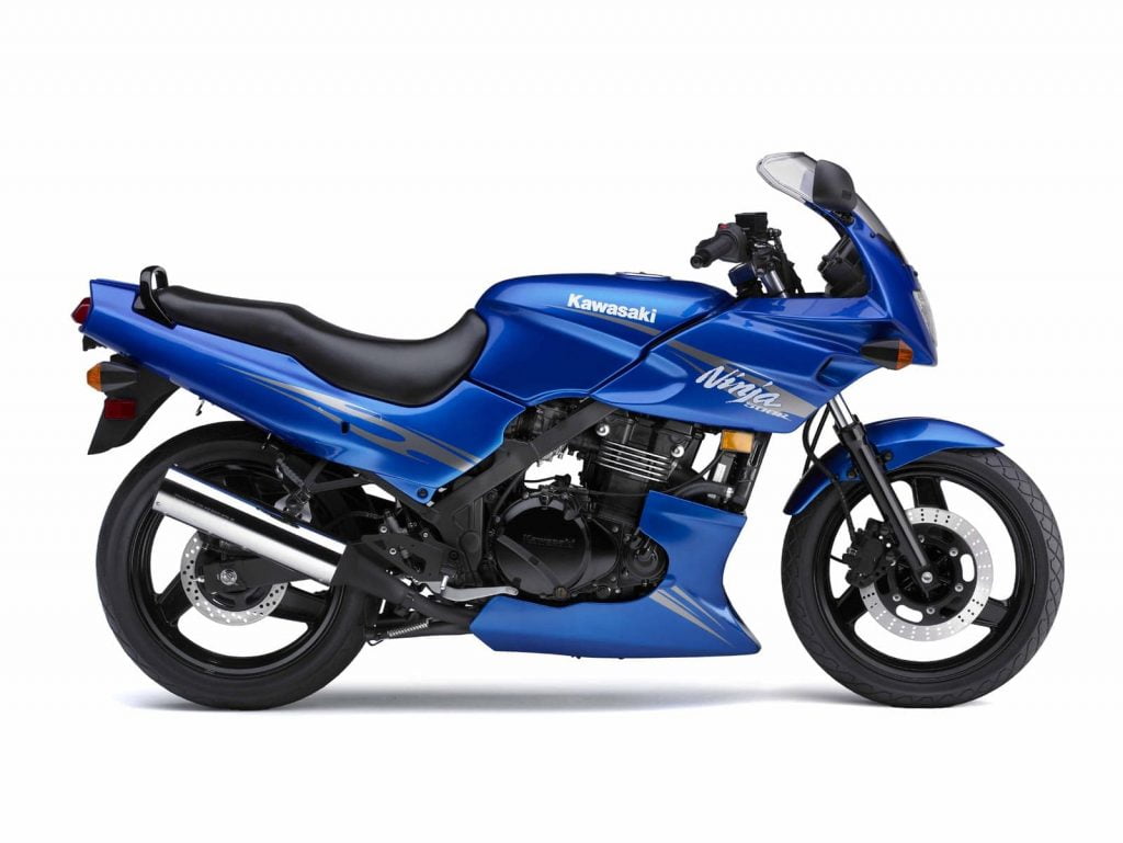 Kawasaki Ninja 500R Blue RHS