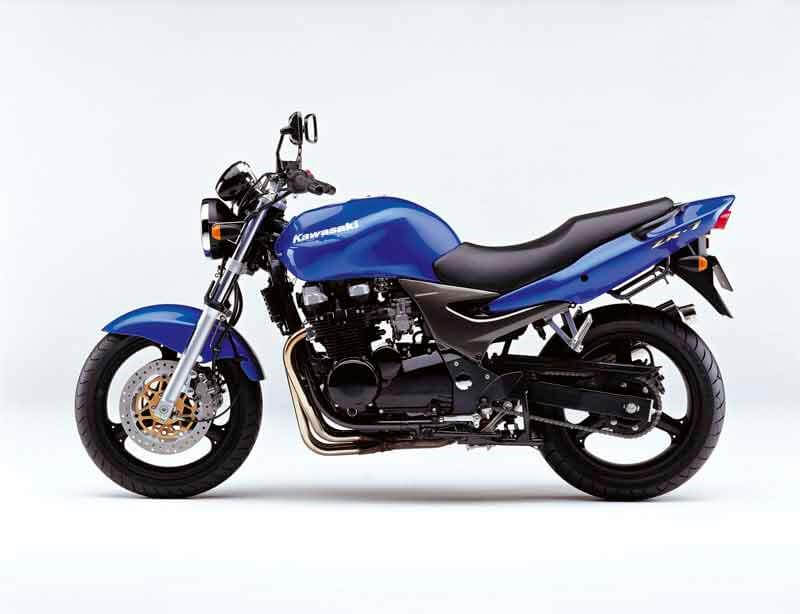 2000 Kawasaki ZR-7 LHS blue