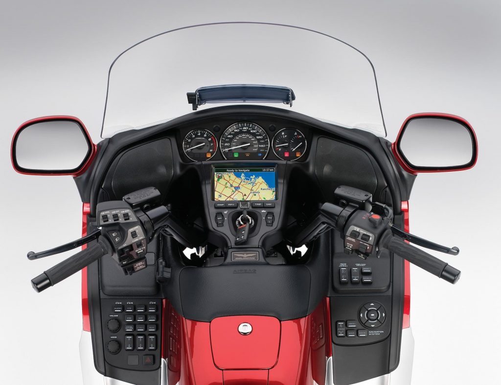 2012 Honda Gold Wing console and dash
