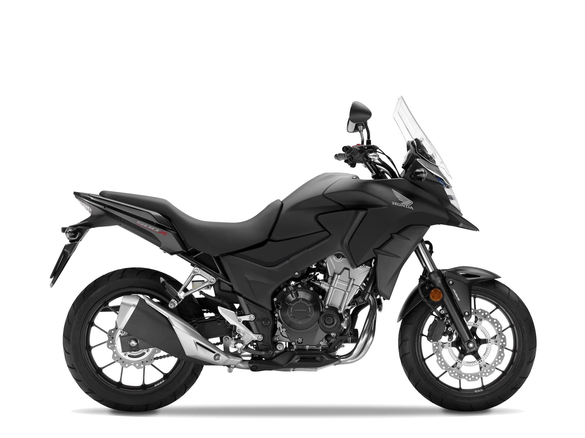 2017-2018 Honda CB500X Black RHS studio