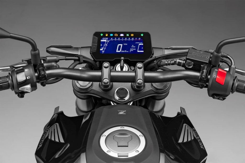 Honda CB300R dash digital display (2020)