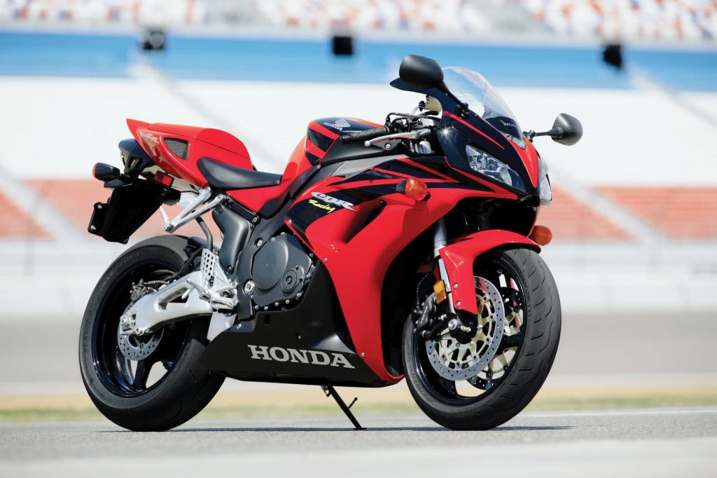 2006 Honda CBR1000RR Fireblade red static rhs