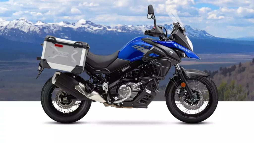 2017 Blue Suzuki V-Strom 650 3rd gen XT