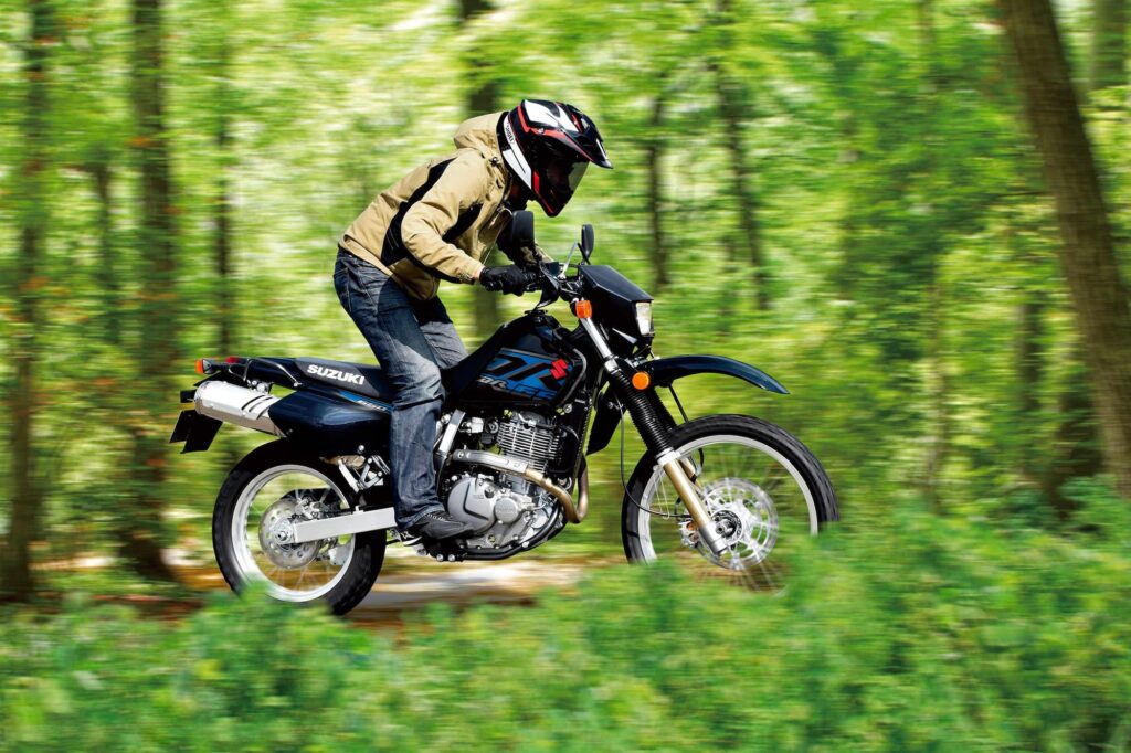 Suzuki DR650 Action