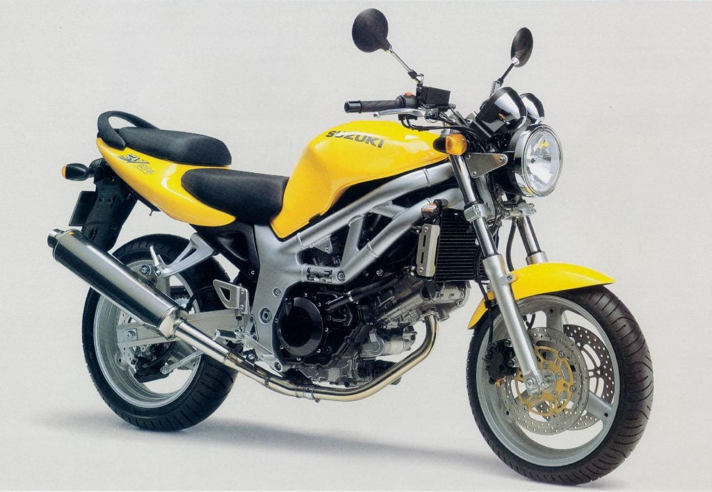 Suzuki SV650 1st Gen Yellow Naked