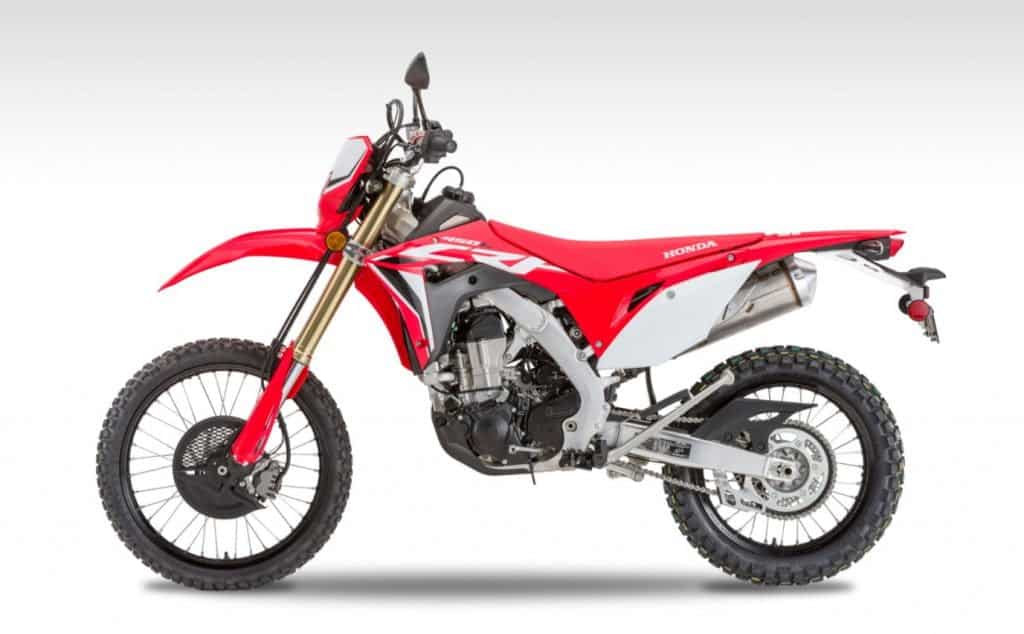 Honda CRF450L (2018+) Maintenance Schedule and Service Intervals 11 Honda CRF450L Stock Image