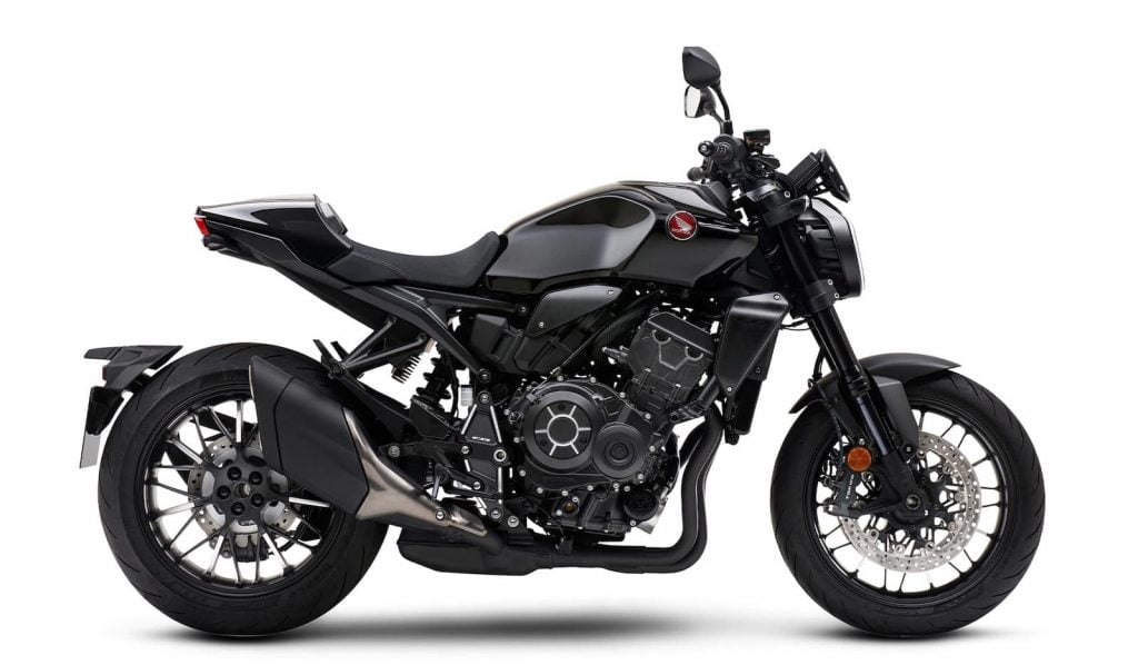 2021 Honda CB1000R Black RHS studio image