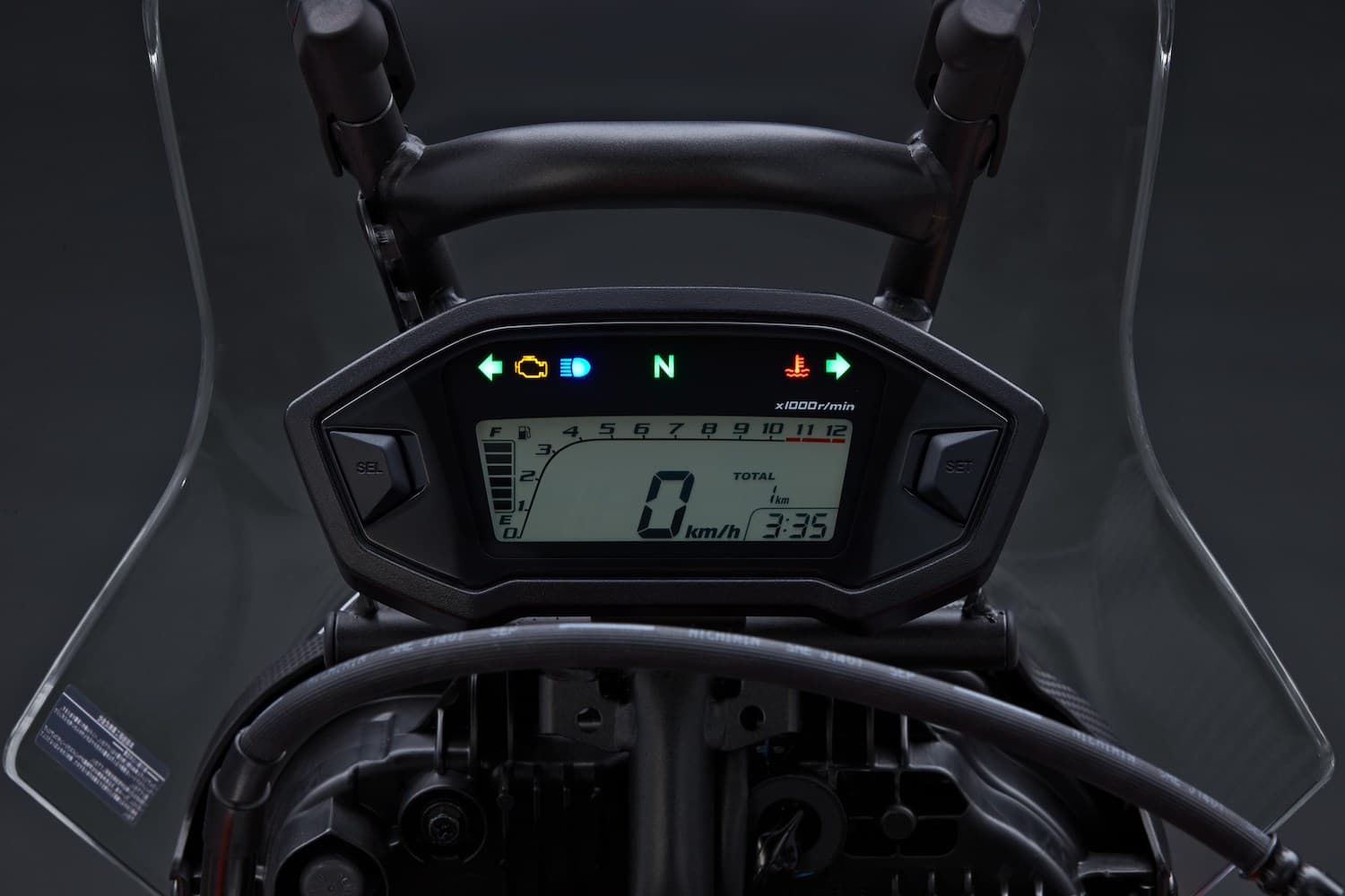 Honda CRF250L Digital dash display
