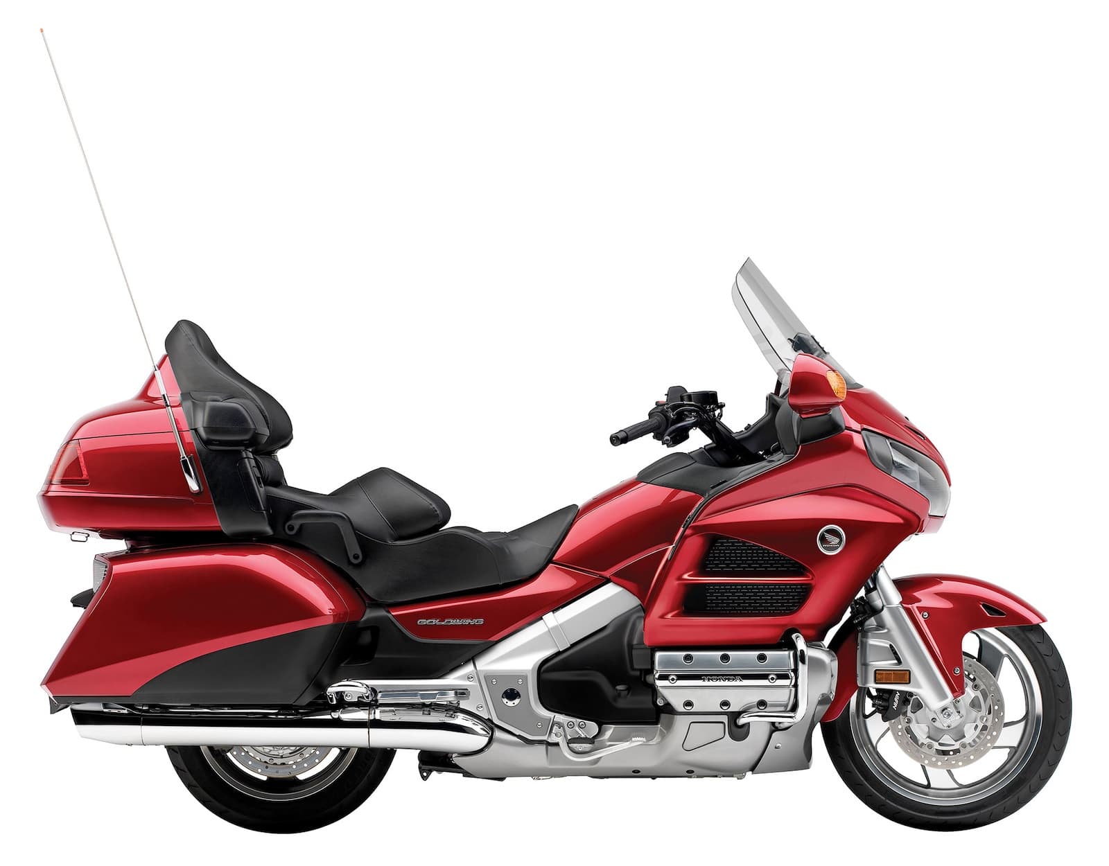 2014 Honda Gold Wing red and silver