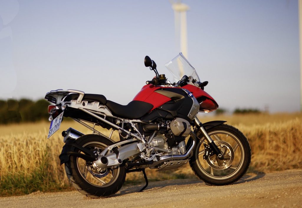 BMW R 1200 GS 2010-2012 Red RHS static