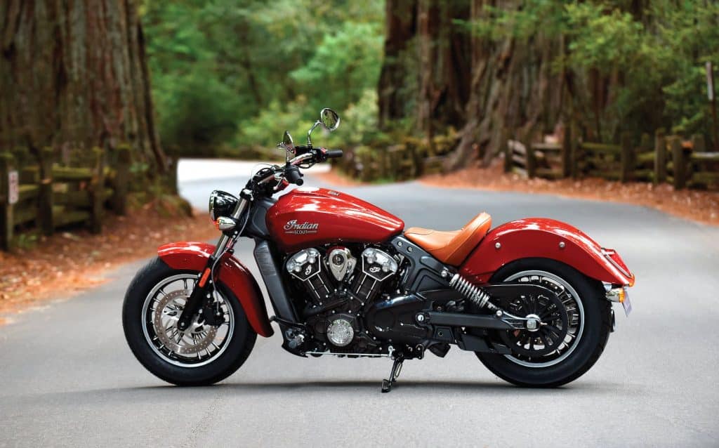 Indian Scout Wildfire Red 2