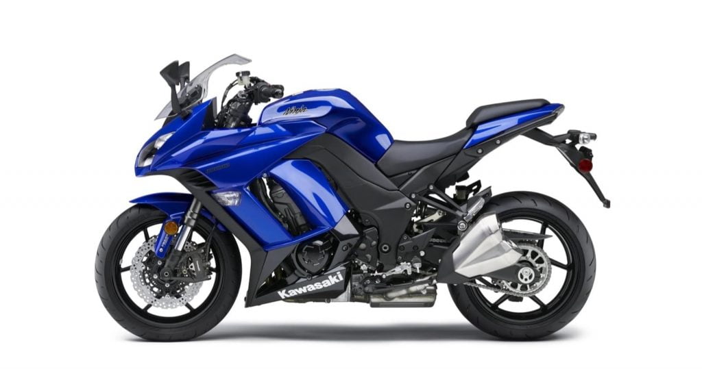 2014 blue Kawasaki Ninja 1000 ABS