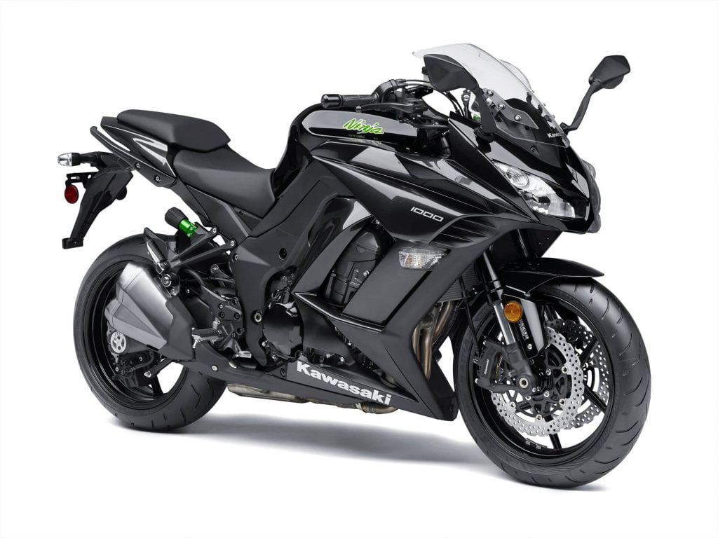 2015 Kawasaki Ninja 1000 ABS Z1000SX Black diagonal view