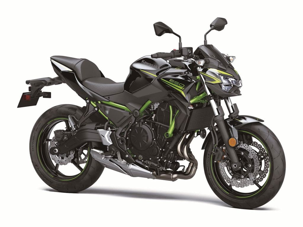 Kawasaki Z650 (2017+) Maintenance Schedule and Service Intervals 14 Kawasaki Z650 2020