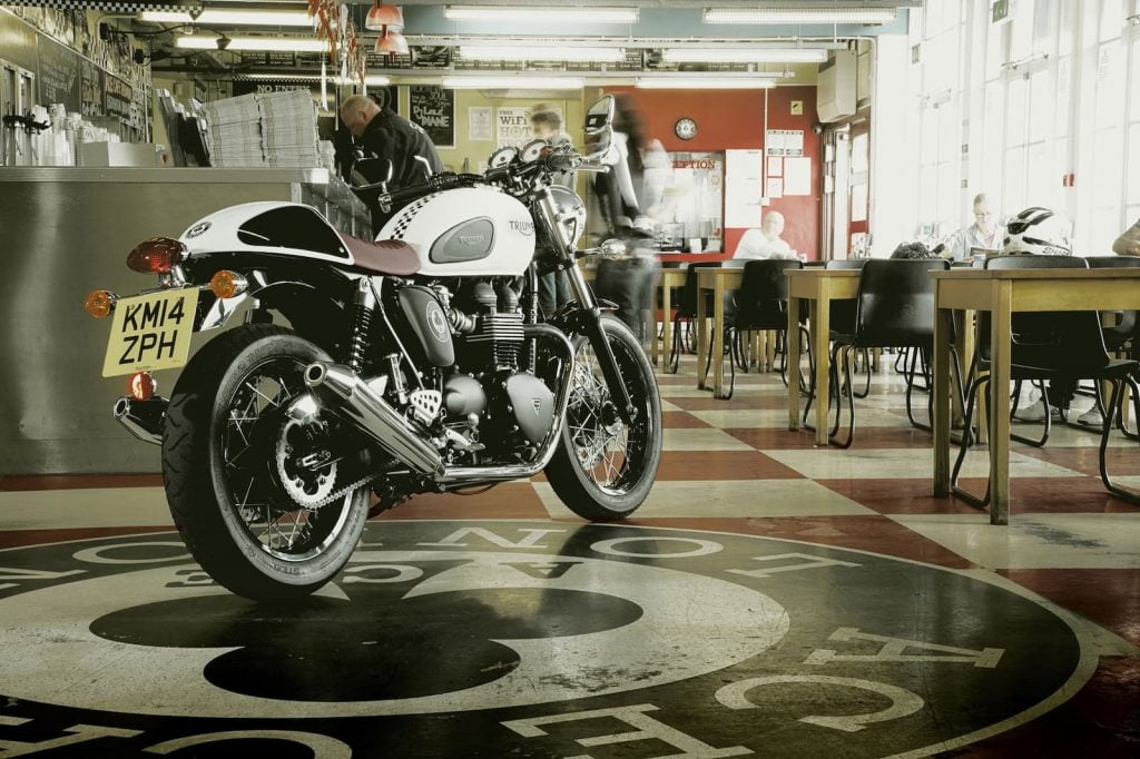 2015 Triumph Thruxton Ace Cafe special edition in cafe