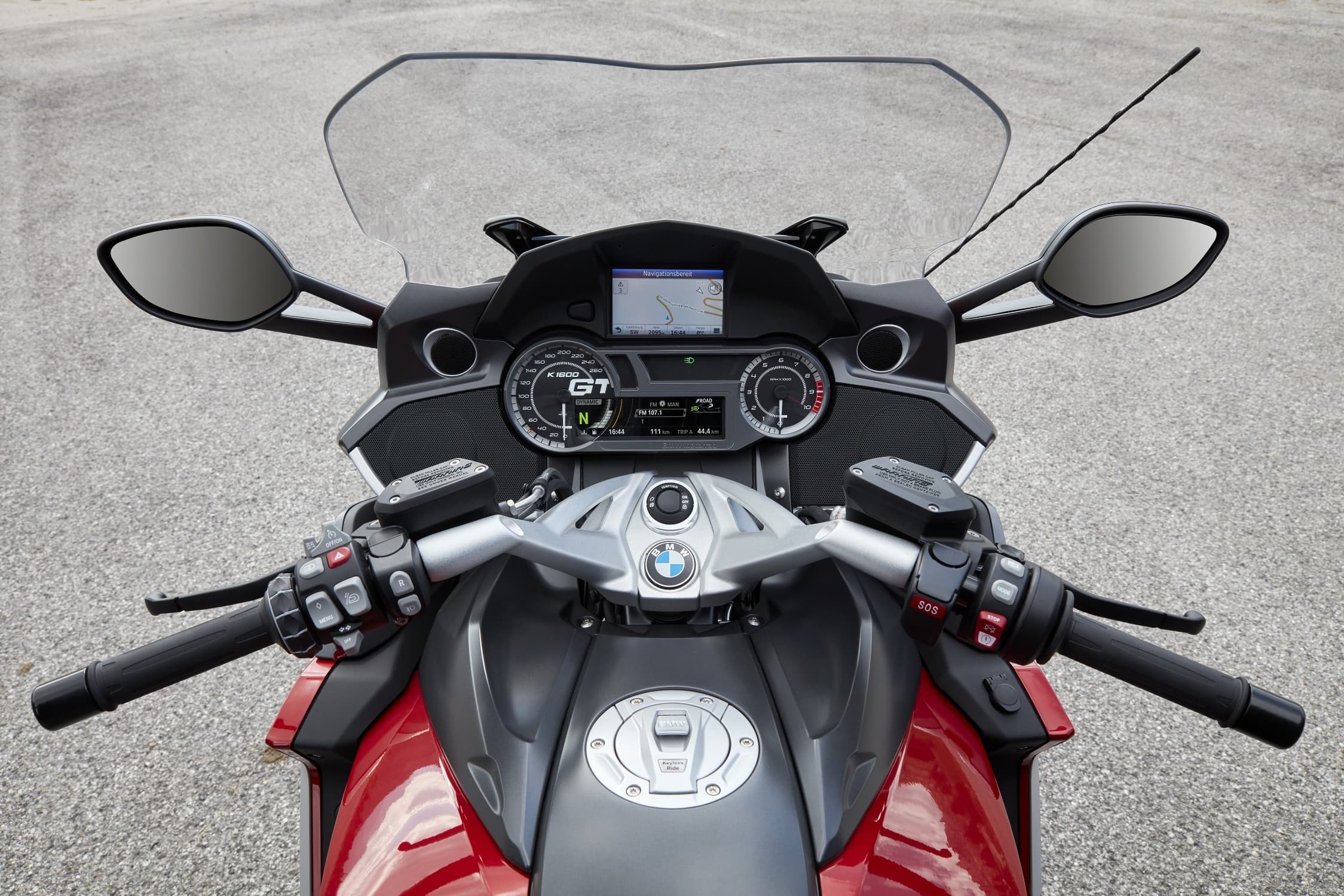 2017 2018 2019 2020 2021 BMW K 1600 GT instruments and display
