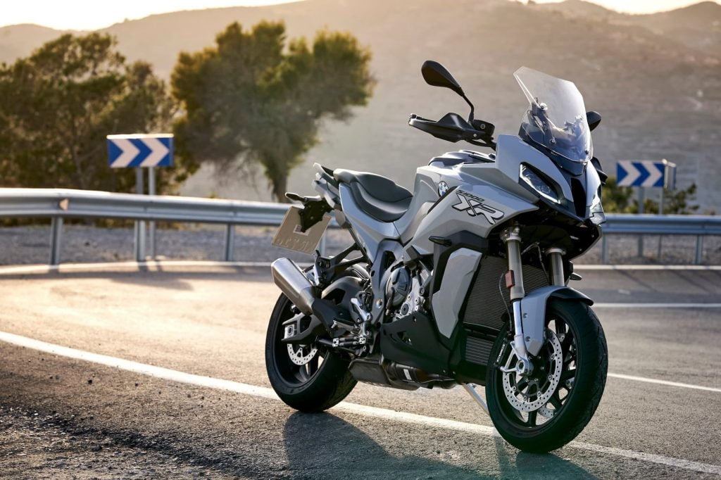 2020 2021 BMW S 1000 XR grey silver RHS on road