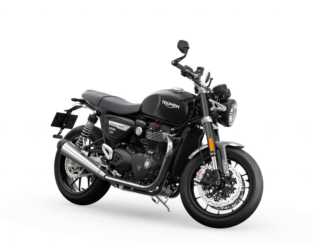 2021 Triumph Speed Twin studio RHS front black