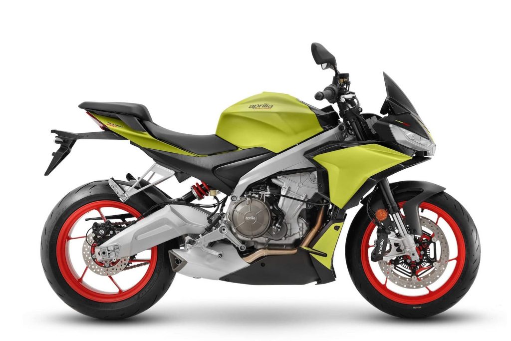 Aprilia Tuono 660 acid yellow