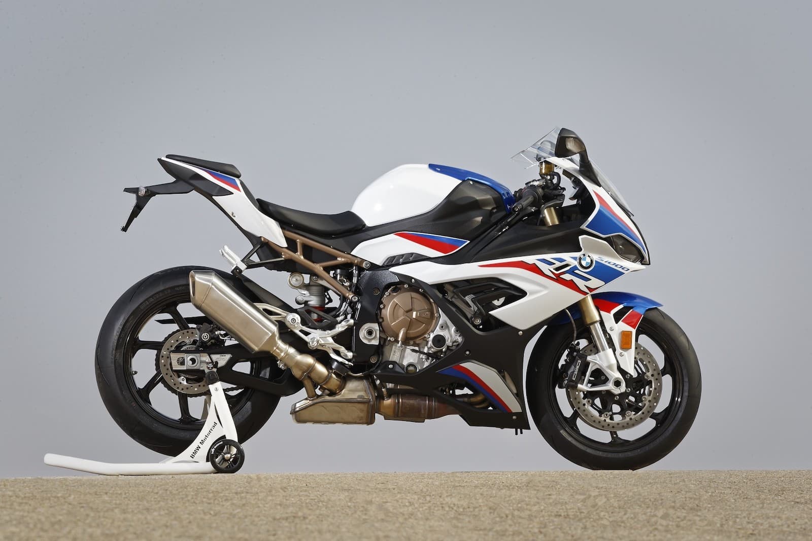BMW S 1000 RR m colors RHS on track stand