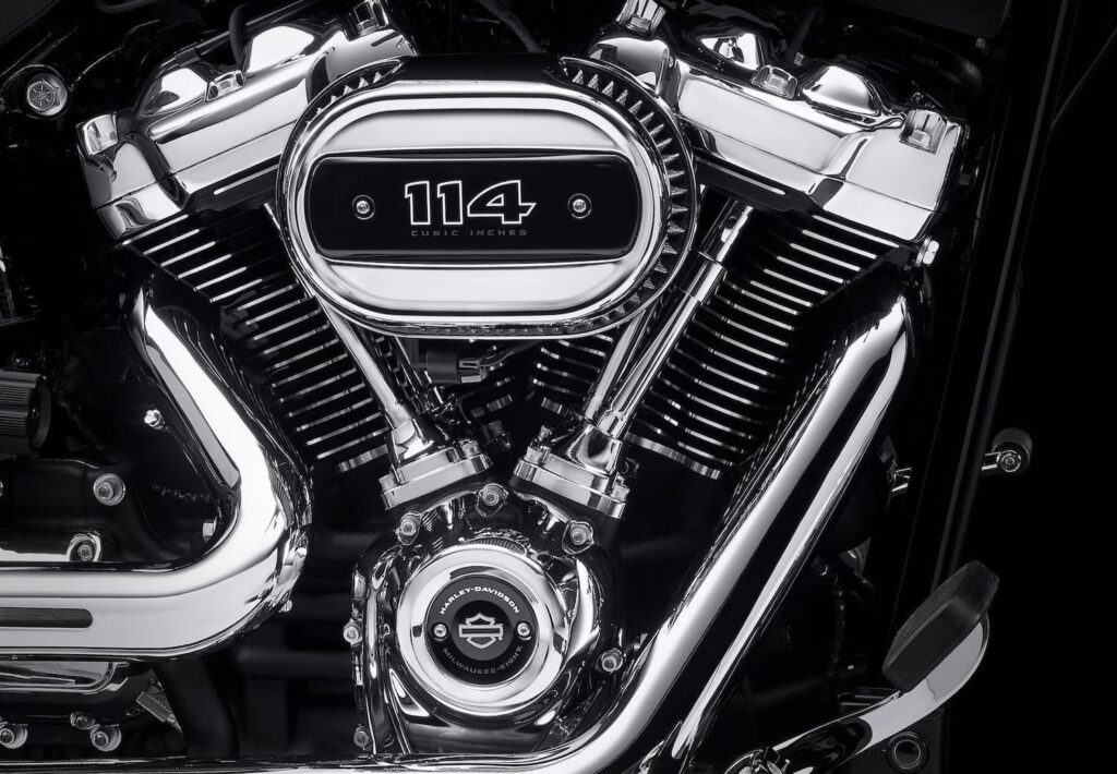 Harley-Davidson Breakout 114 engine close-up