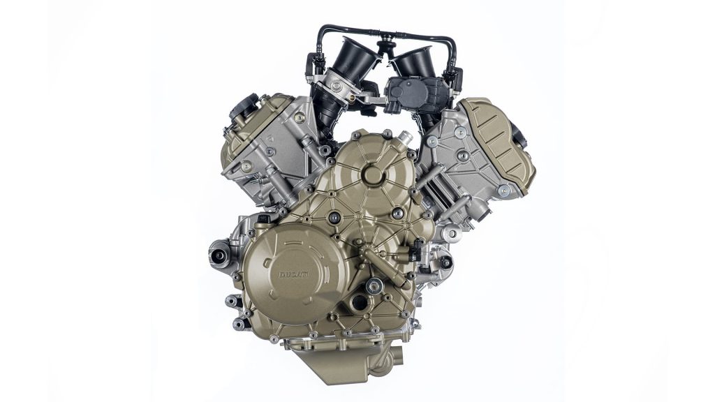 V4 granturismo engine in the Ducati Multistrada V4