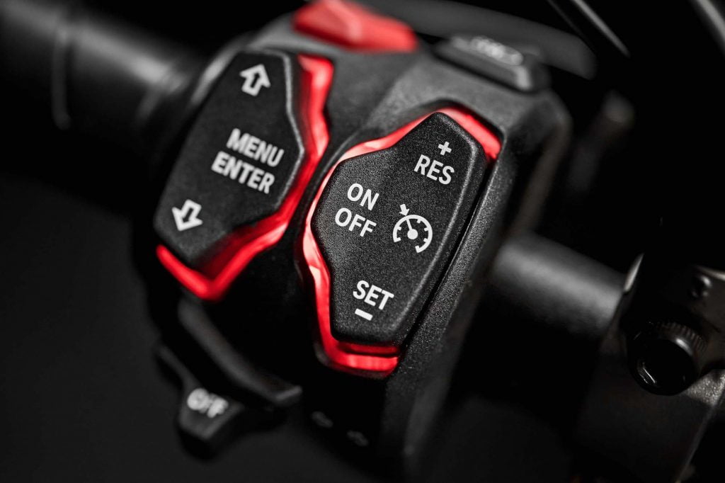 2019-2021 Ducati Diavel 1260 S 1 cruise control switch