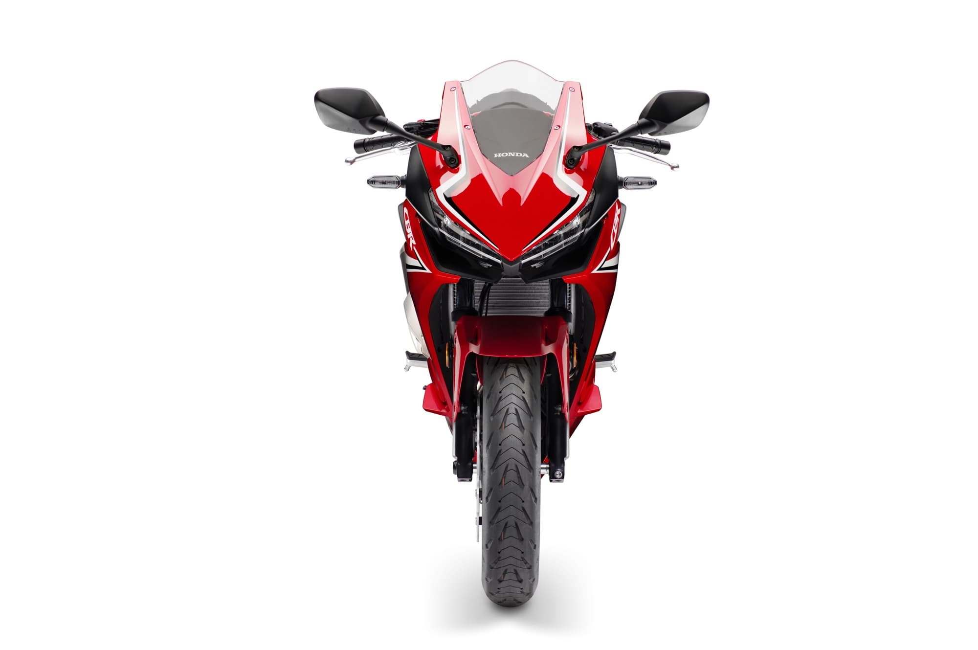2019-2021 Honda CBR500R Red front 2