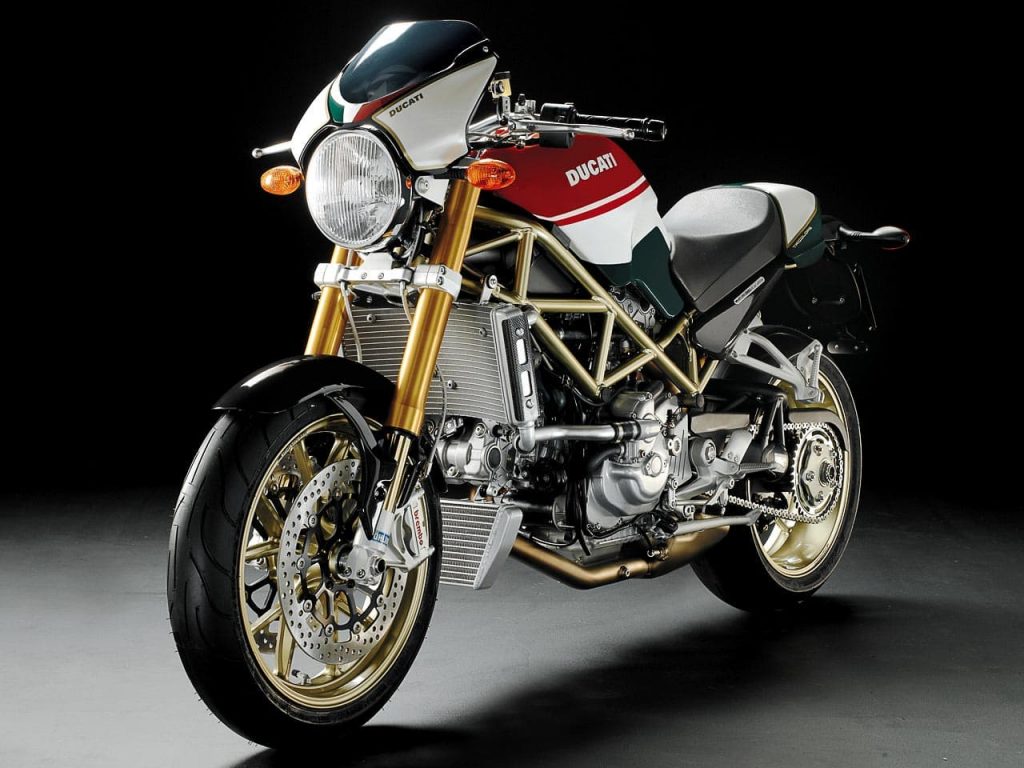 Ducati Monster S4Rs Tricolore RHS LHS diagonal front
