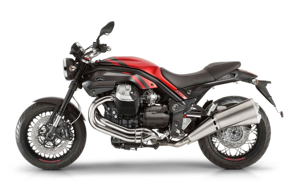 Moto Guzzi Griso 1200 8V Griso 1200 SE LHS view red | Moto Guzzi Griso 1200 8V (2011+)