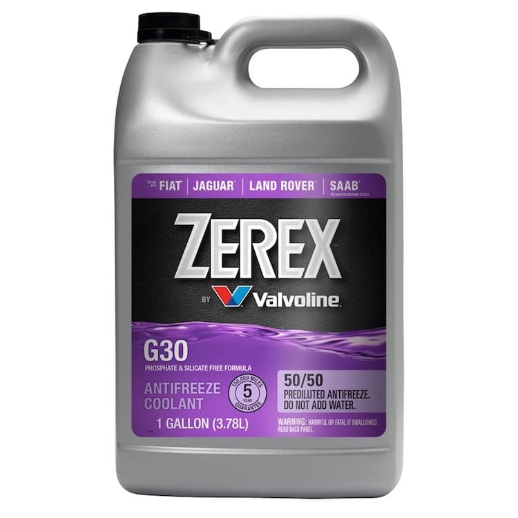 Zerex G30 Coolant alternative to Suzuki Super Long Life Blue