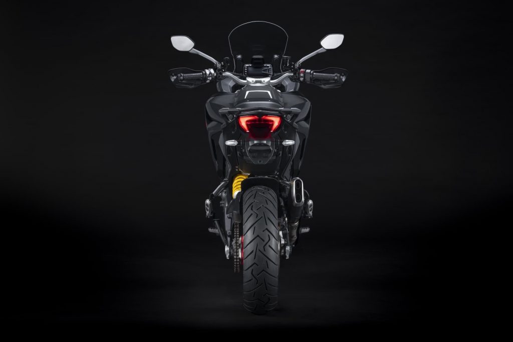 Ducati Multistrada V2S rear grey studio