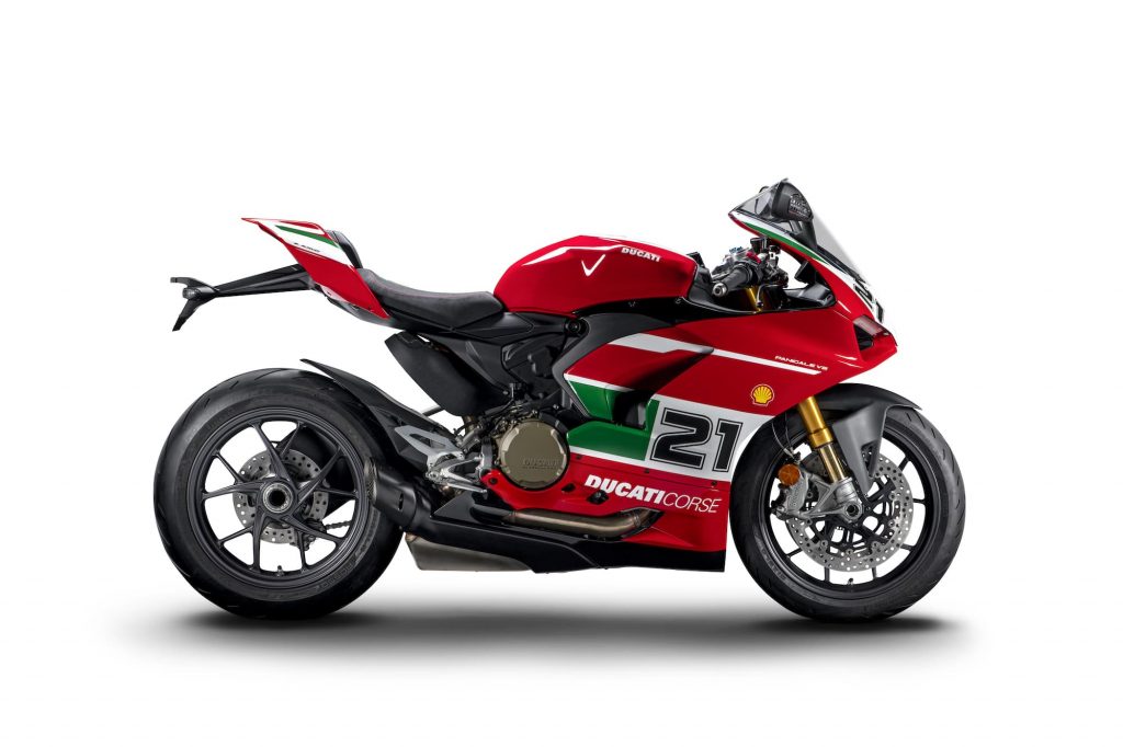 Ducati Panigale V2 Bayliss Studio RHS white background