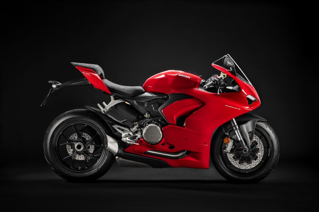 Ducati Panigale V2 Studio RHS red