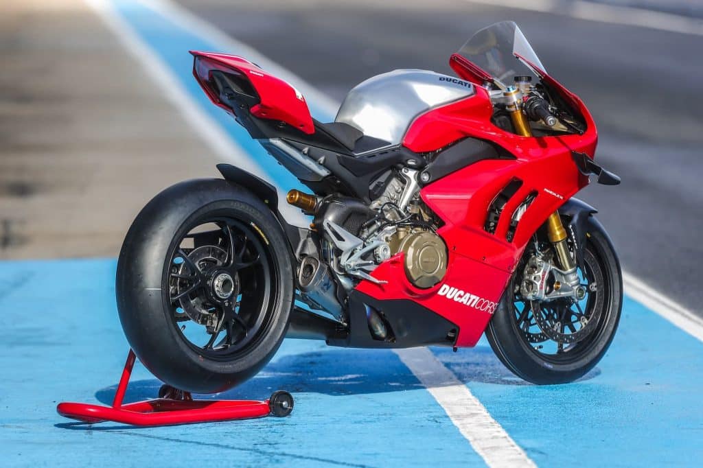 Ducati Panigale V4 R static on track | Ducati Panigale V4 R Maintenance Schedule