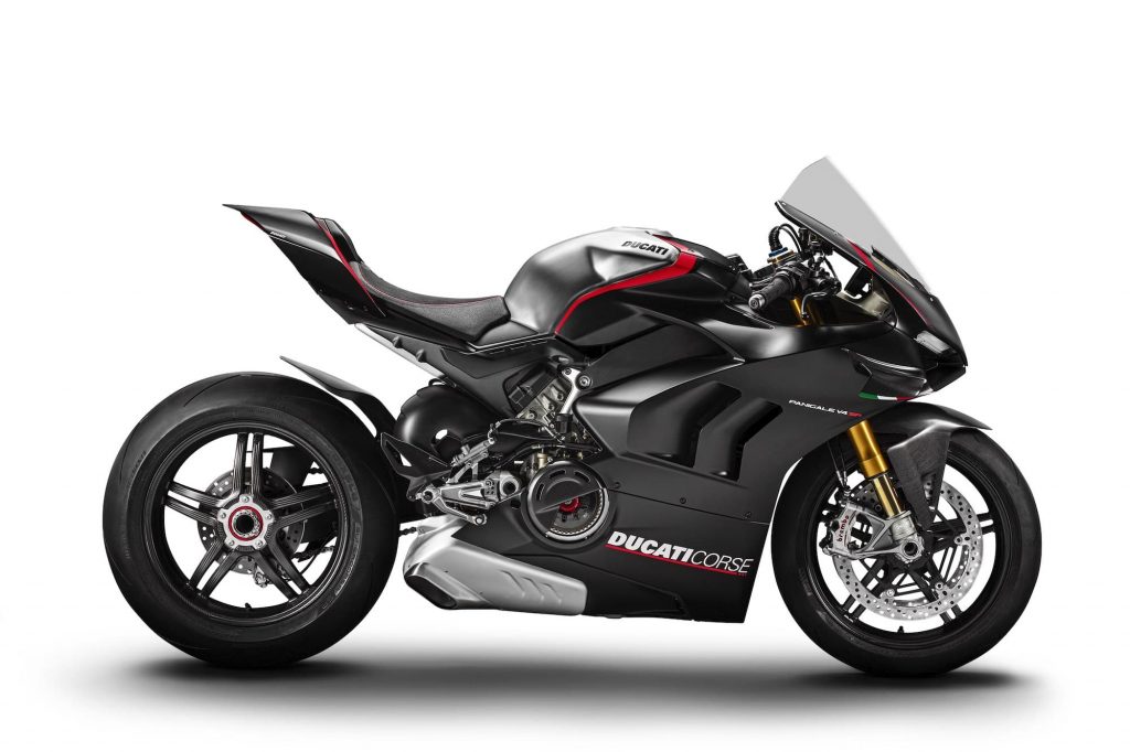 Ducati Panigale V4 SP (2021+) Maintenance Schedule 1 Ducati Panigale V4 SP RHS studio white background