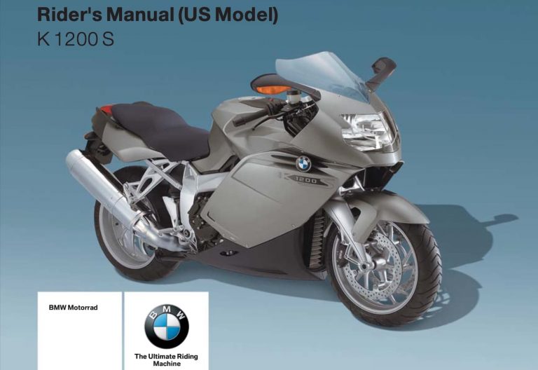 BMW K 1200 S (2004-2006) Maintenance Schedule